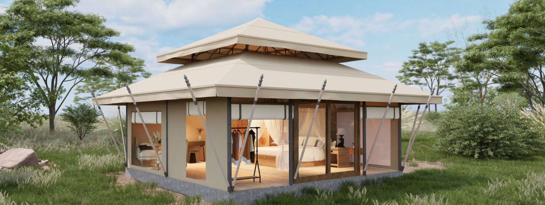 通榆县户外野奢帐篷